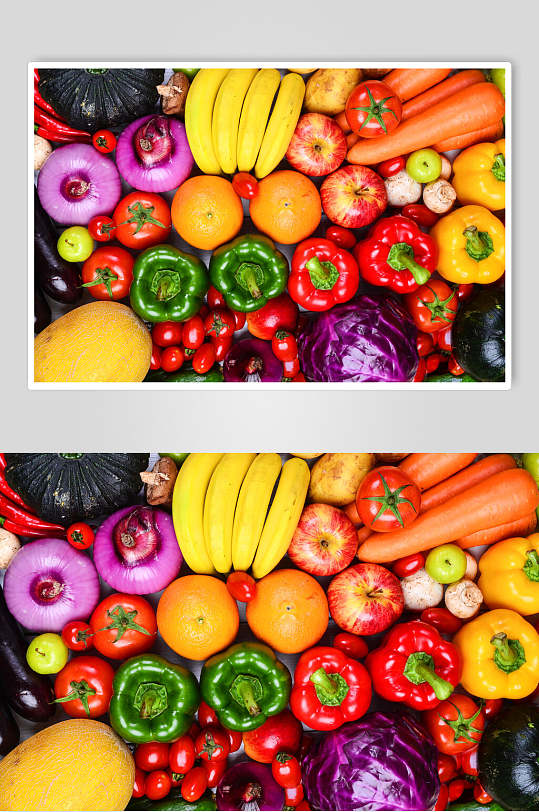 众图网美食实物蔬果高清海报
