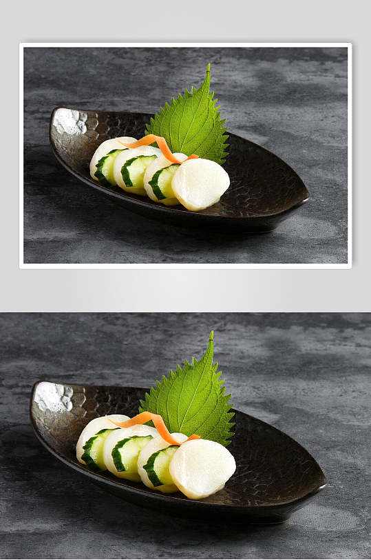 黑色系寿司日式料理海报