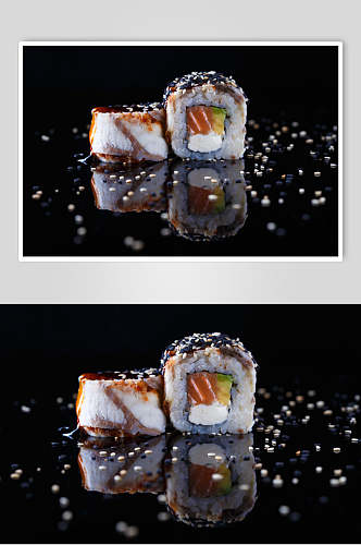 日料寿司美食美味摄影图