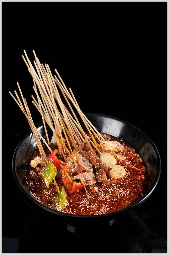 麻辣重庆串串摄影图片