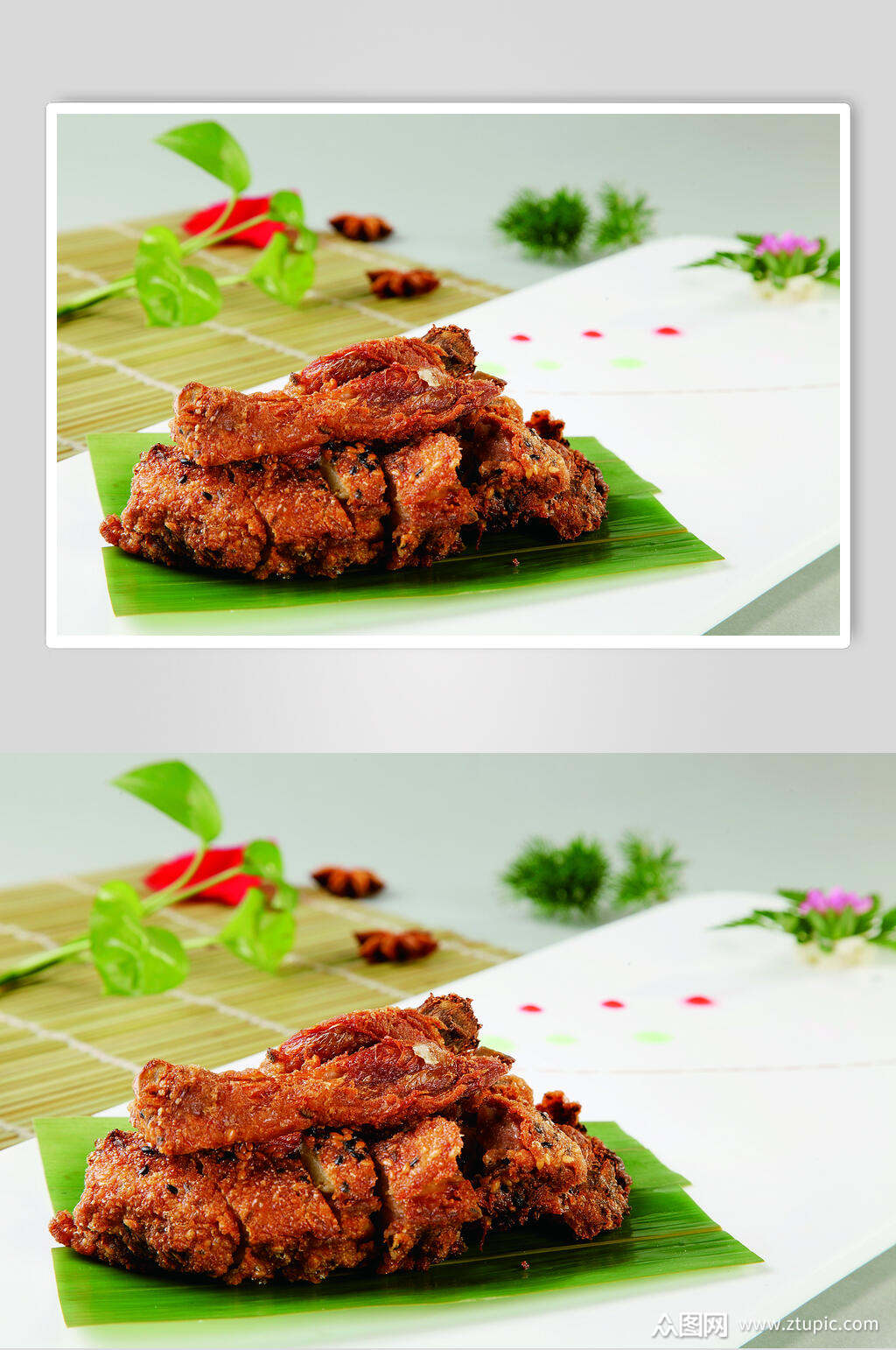 香酥鸭美食图片素材