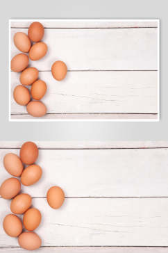 众图网美食白色简约鸡蛋海报
