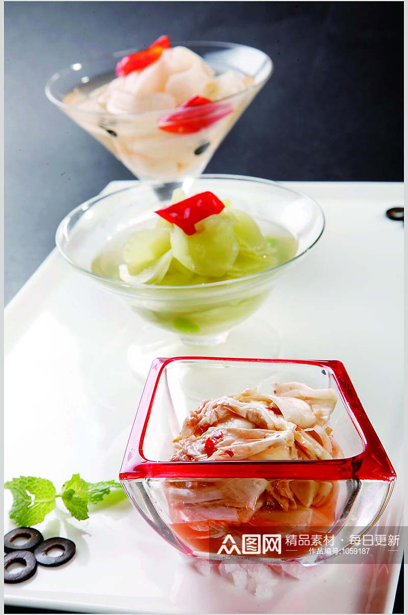 上海泡菜高清美食图片素材