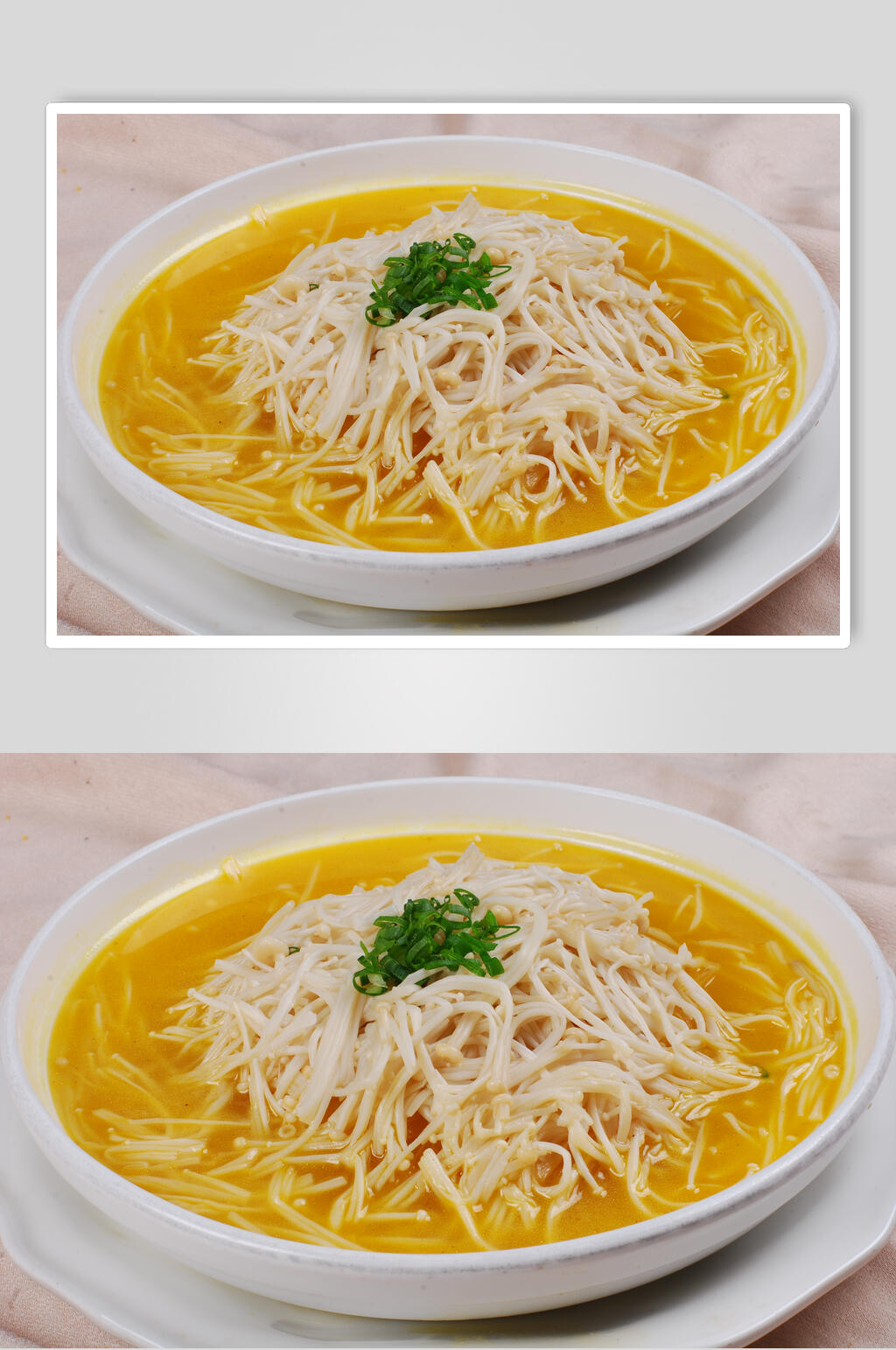 开胃金针菇素材