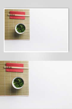 美食插画简洁食器中餐帘子碗筷