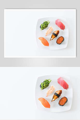 日式美食插画简洁高级寿司