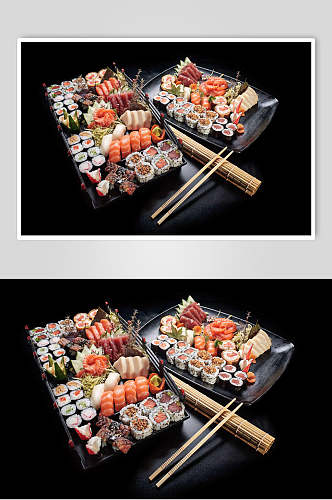 寿司日式美食图片