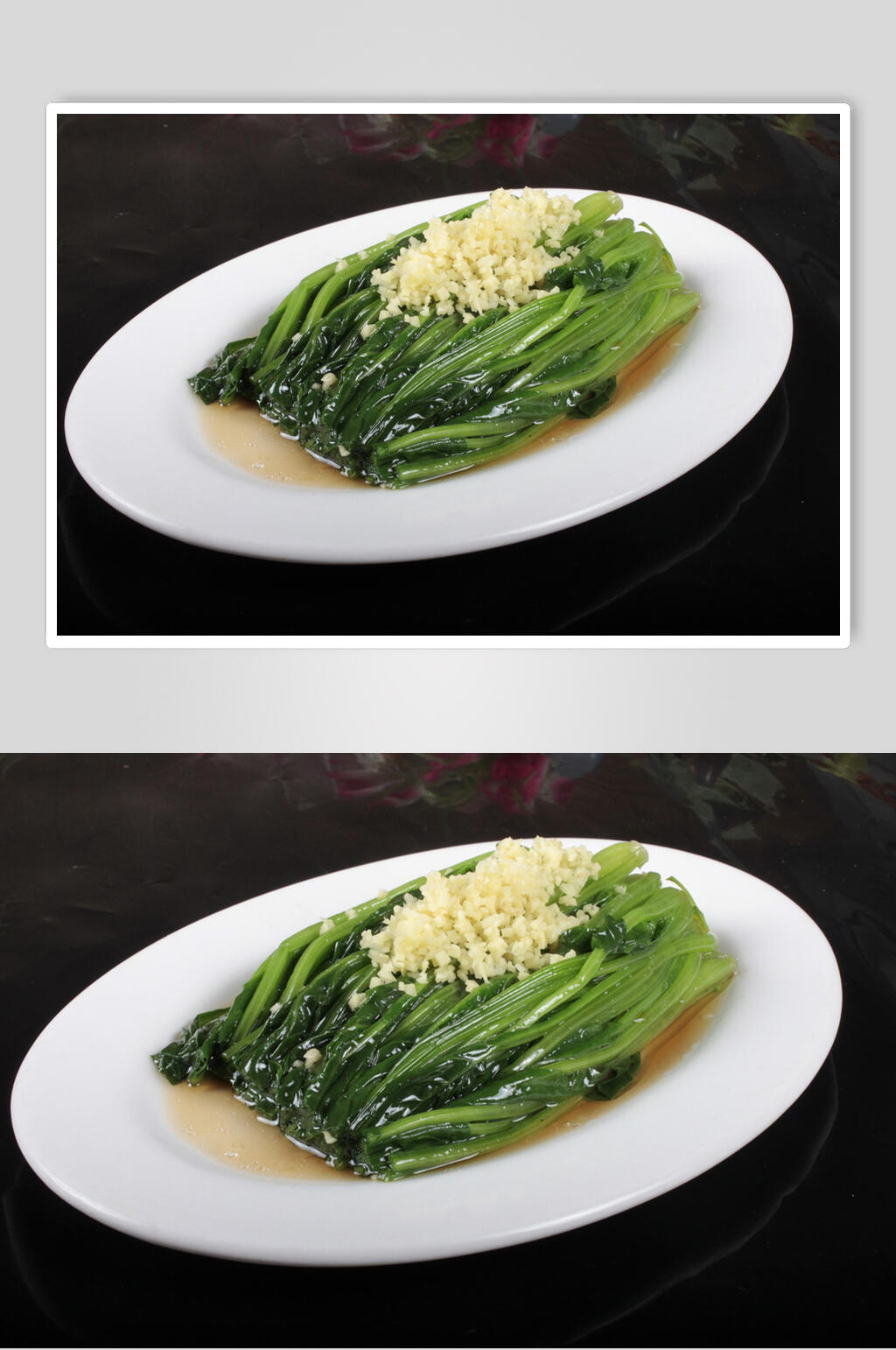 清炒菠菜素材