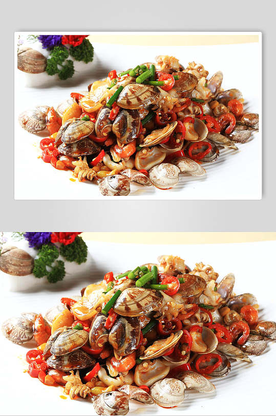 爆炒花甲图片-爆炒花甲素材下载-众图网