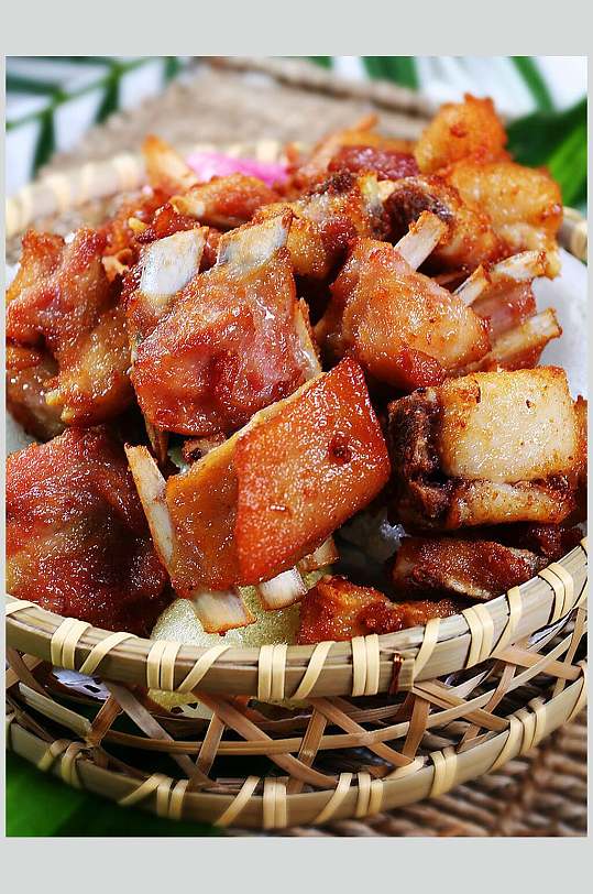 蒜香羊排