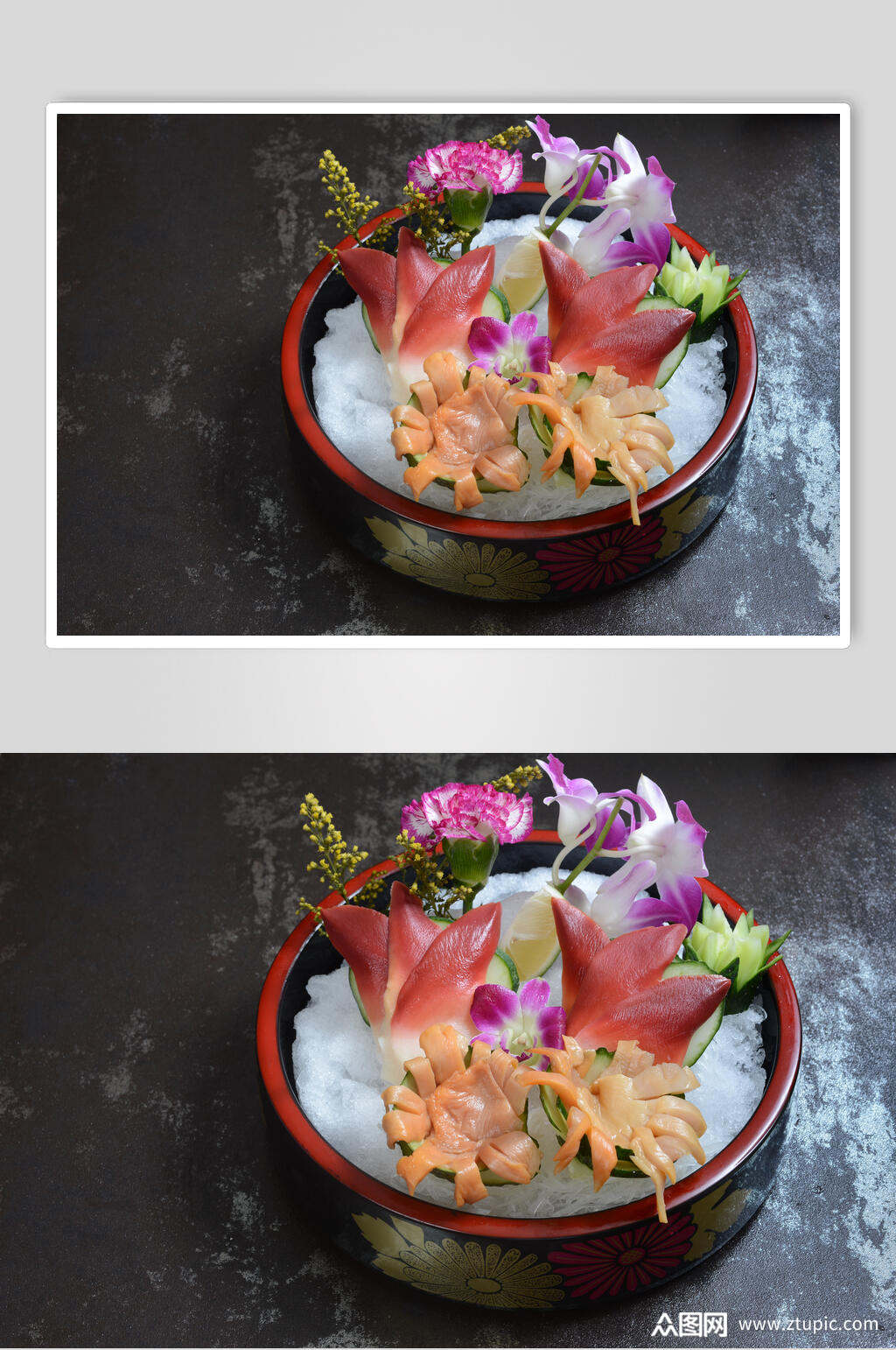 北极贝刺身素材