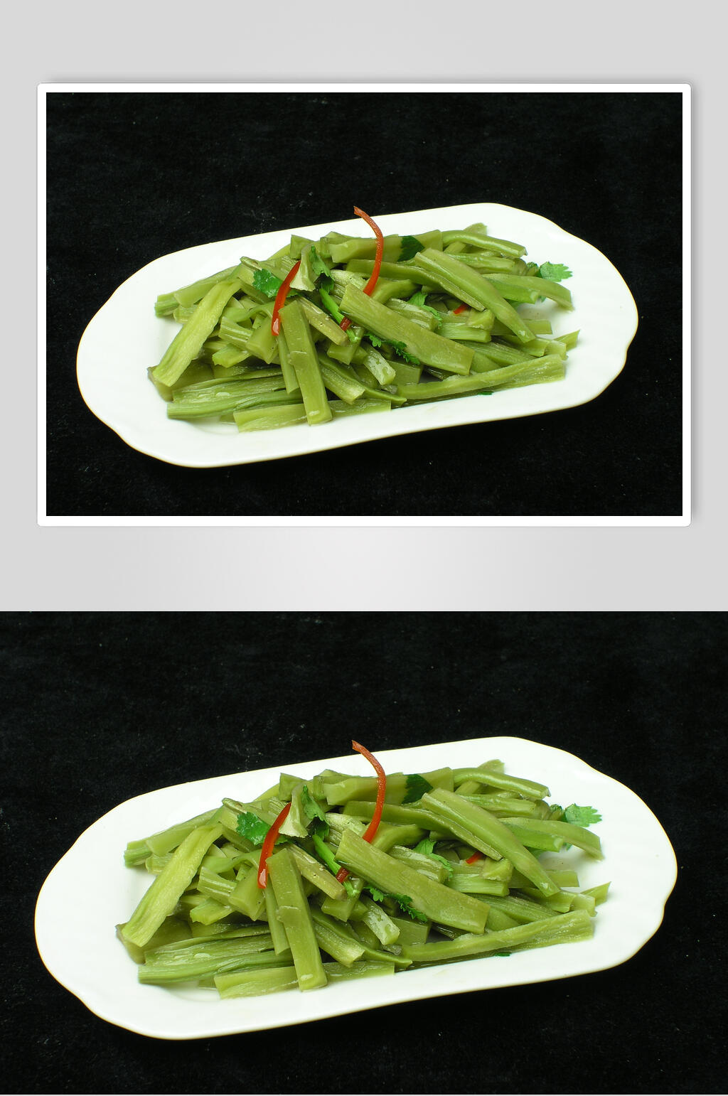 凉拌贡菜素材