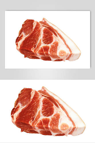 猪颈肉猪肉高清摄影图片