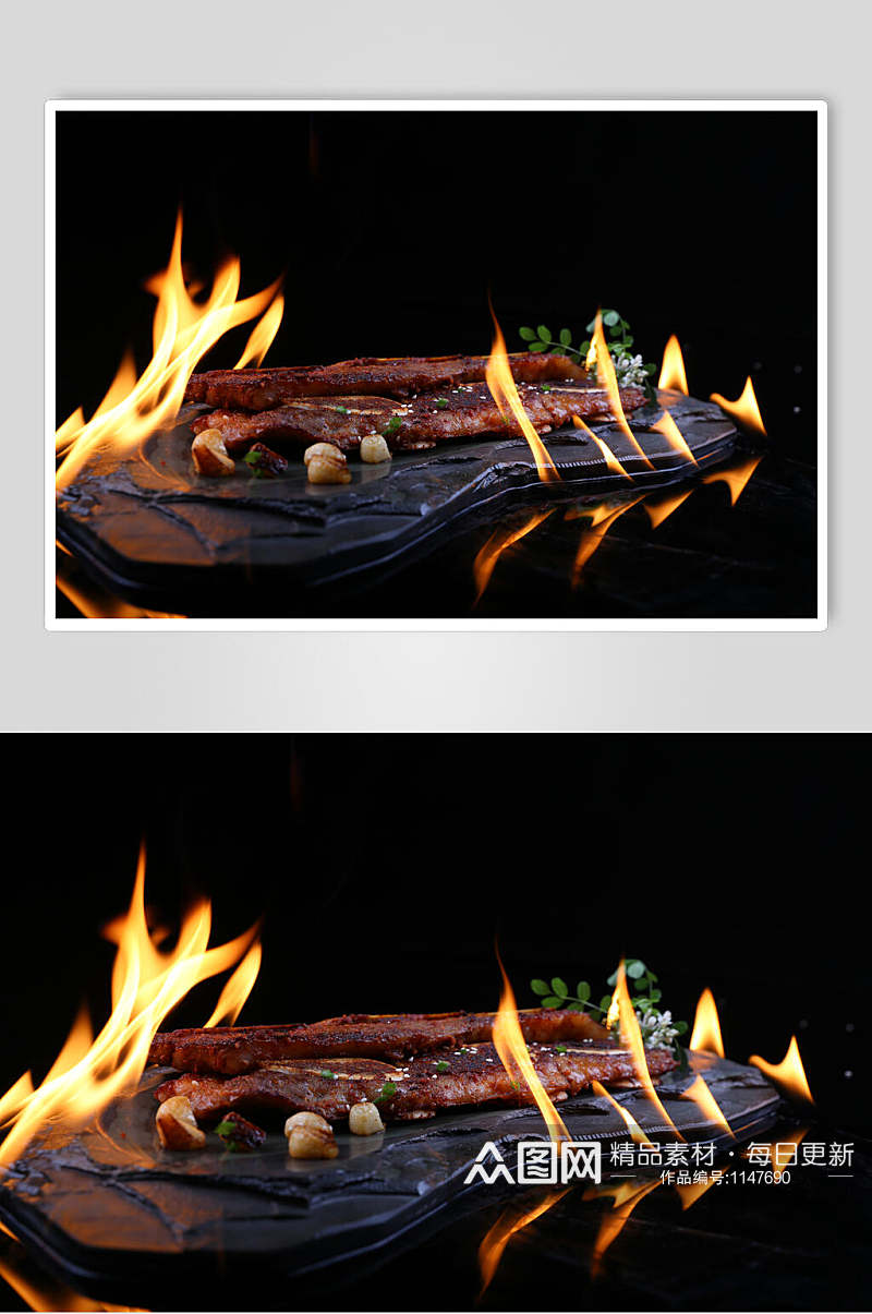 烤肉串高清图片素材