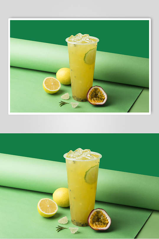 青柠檬茶-众图网