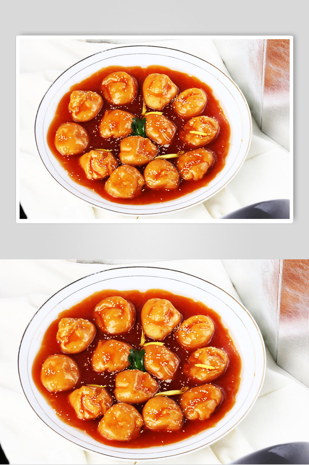 夕阳脆豆腐素材