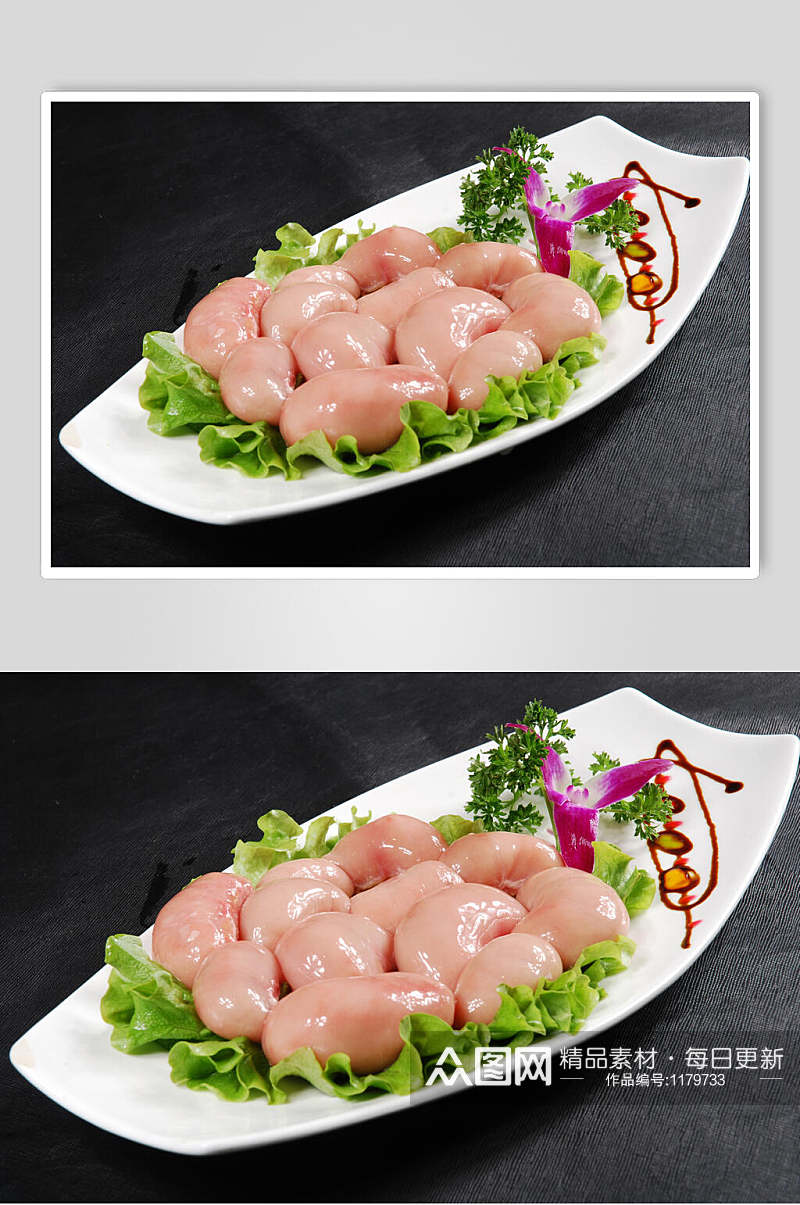 猪内脏美食图片素材