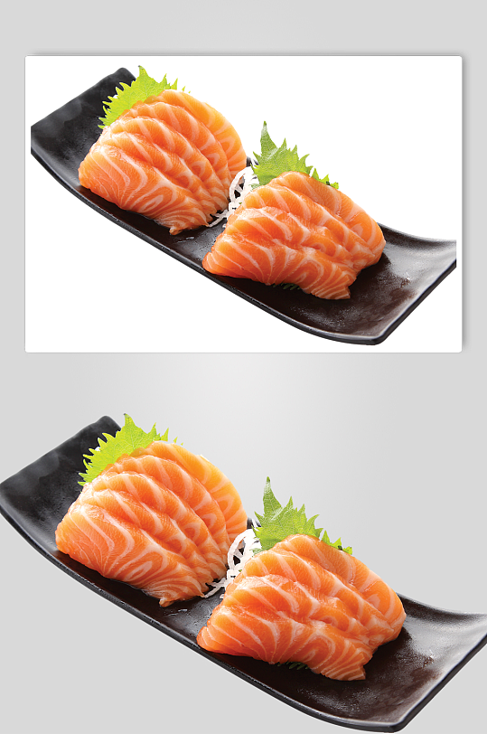 三文鱼日式料理海报