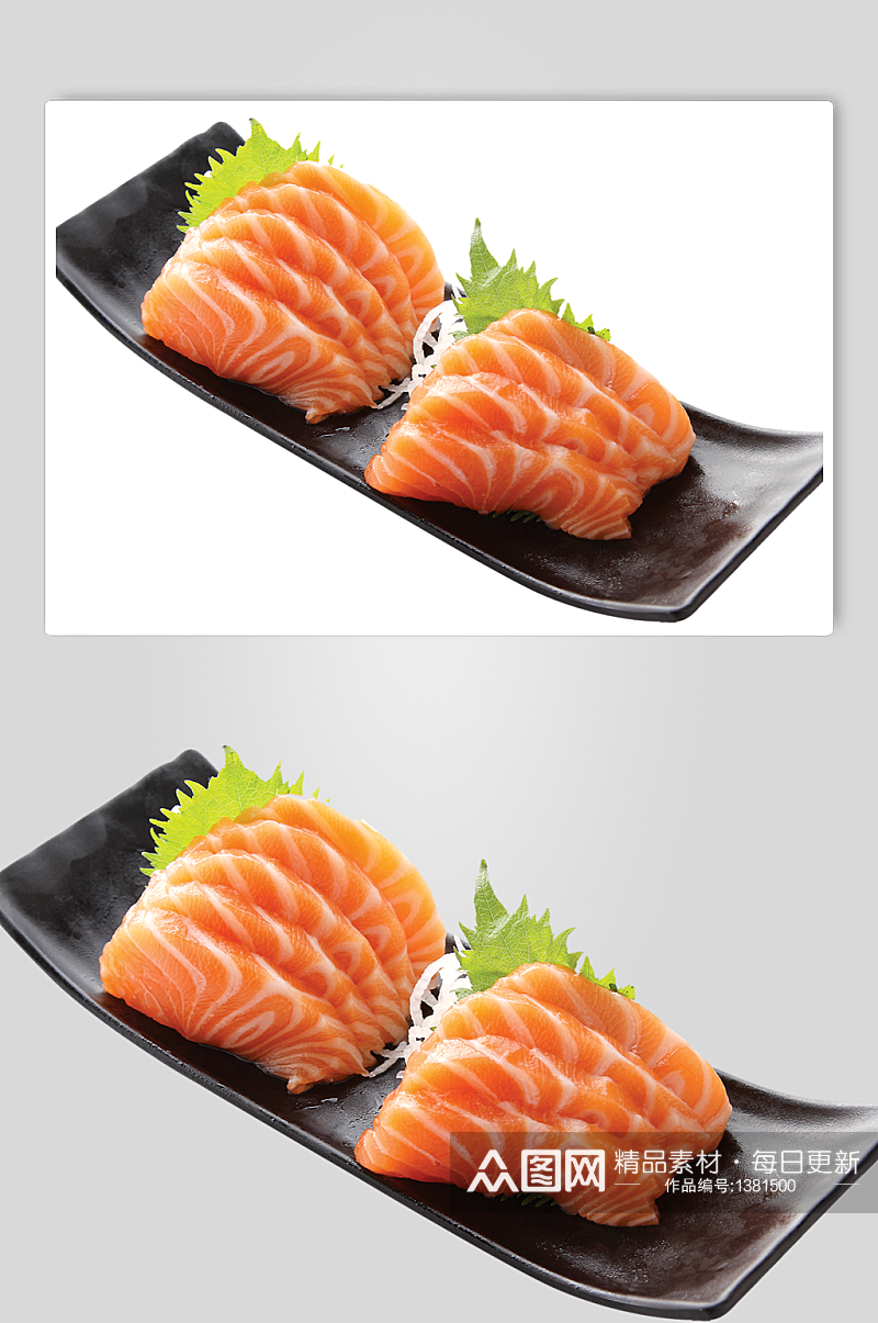 三文鱼日式料理海报素材