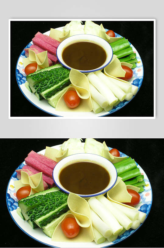 大丰收蘸酱菜图片-大丰收蘸酱菜素材下载-众图网