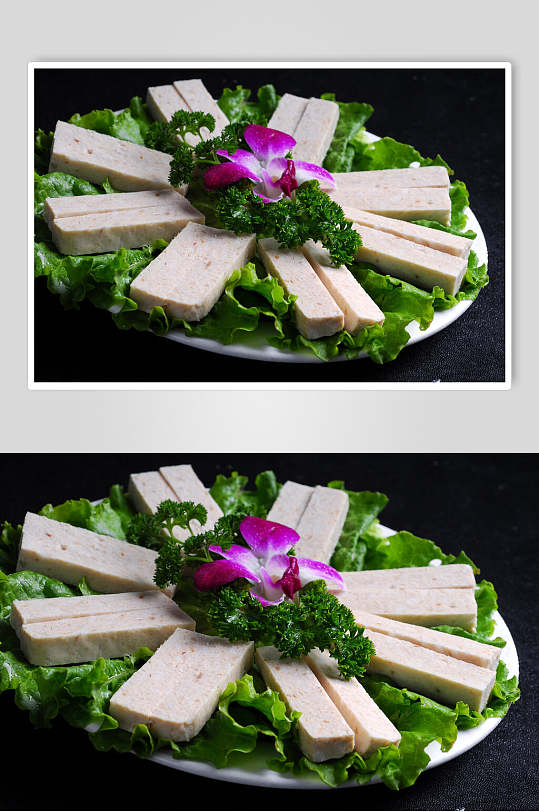 冻豆腐美食图片