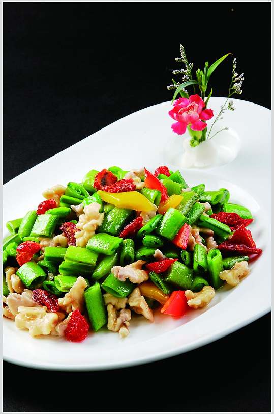 蜜豆炒马蹄图片-蜜豆炒马蹄素材下载-众图网