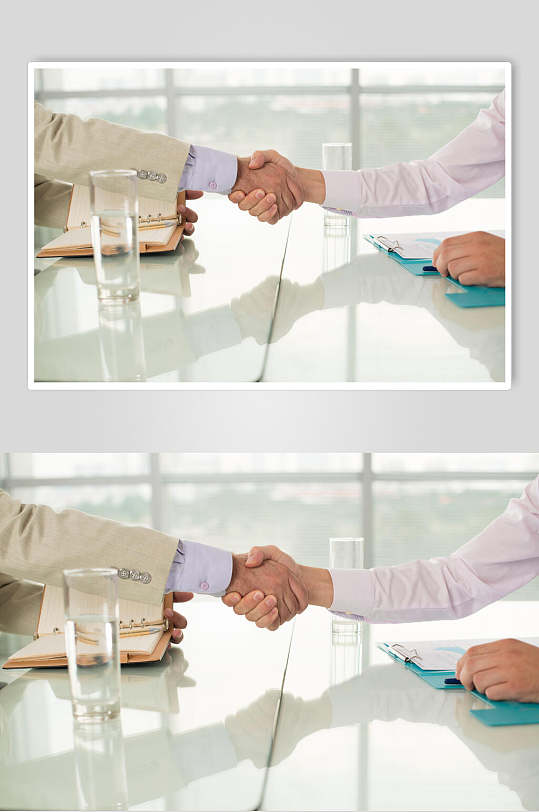 商务图片握手