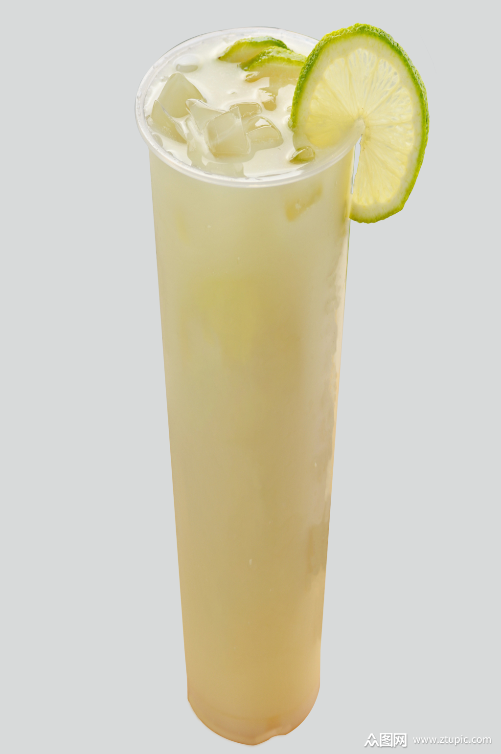 柠檬养乐多素材