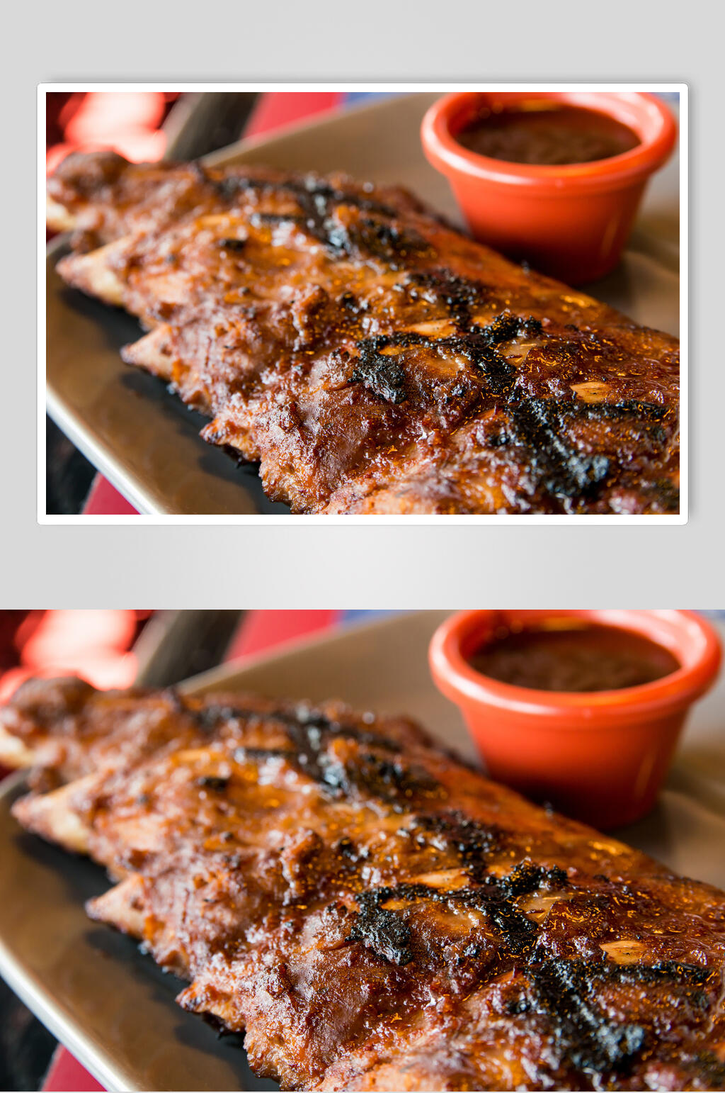 牛排实拍图香煎牛肉菜谱摄影图素材