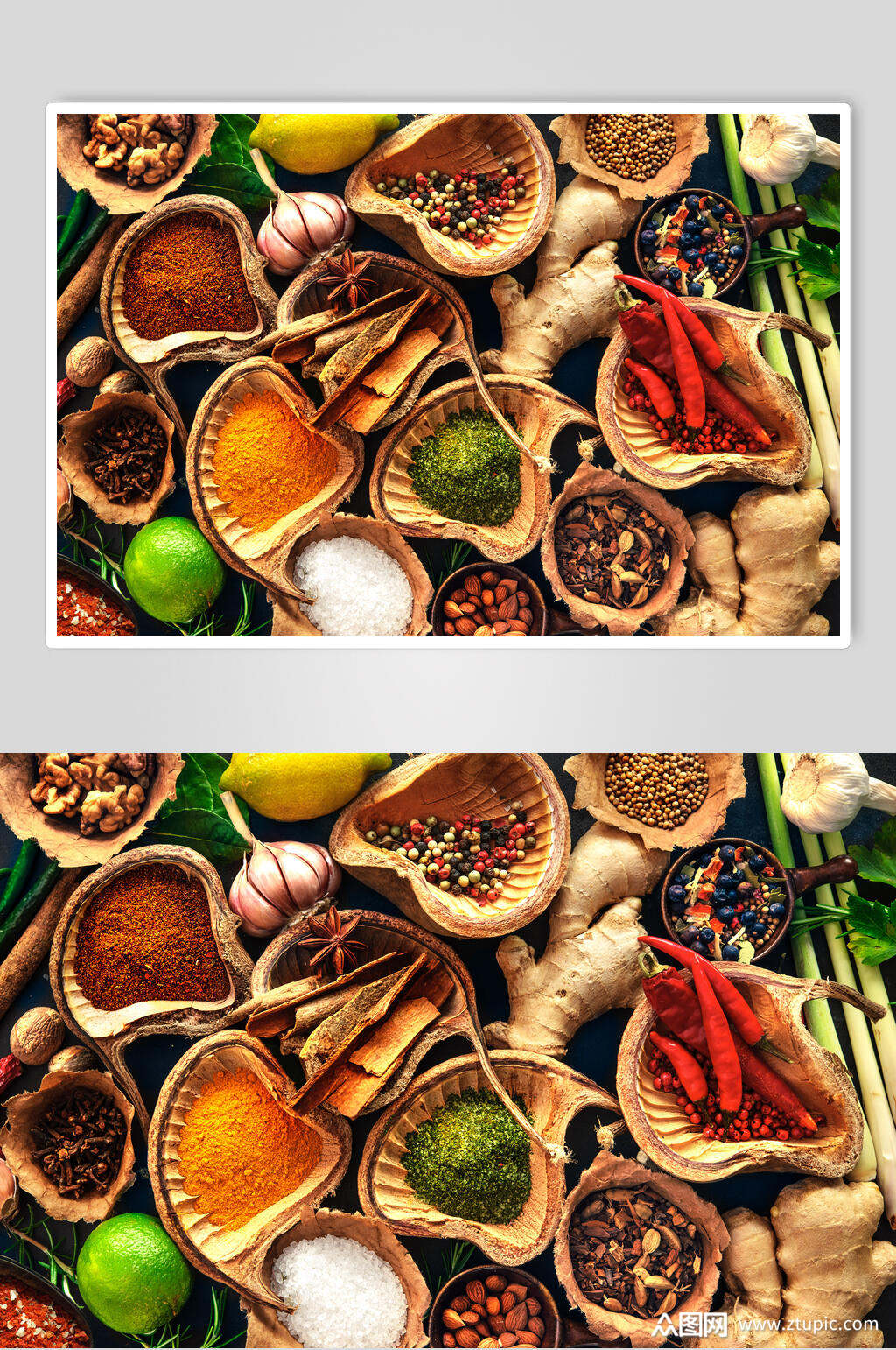 美食调料高清海报