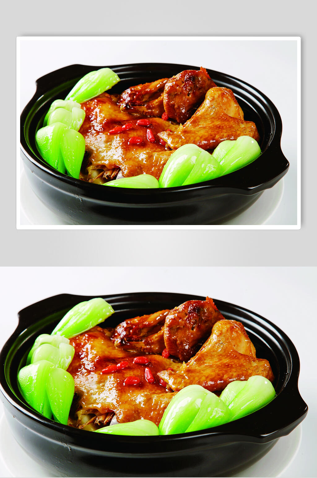 小镇花雕鸡素材