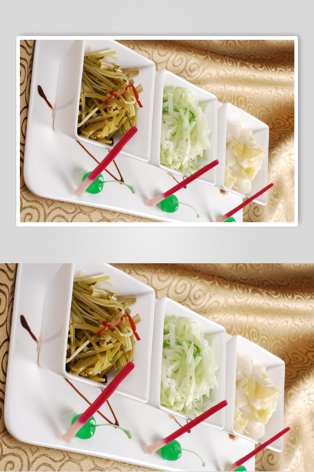 开胃拼三样素材
