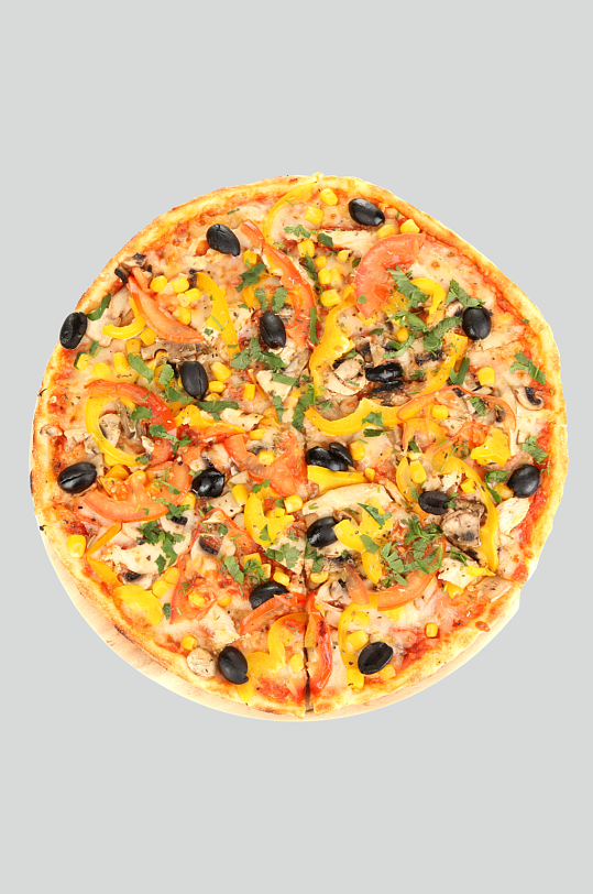 田园蔬菜披萨图片-田园蔬菜披萨素材下载-众图网