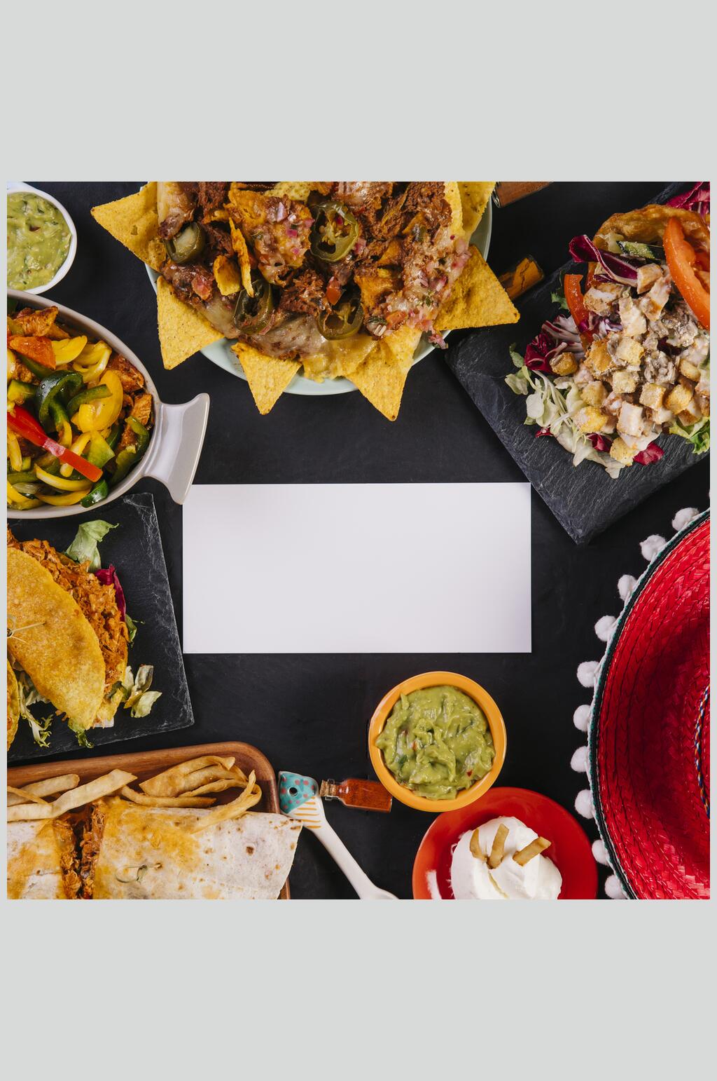 众图网美食简约西式午餐海报