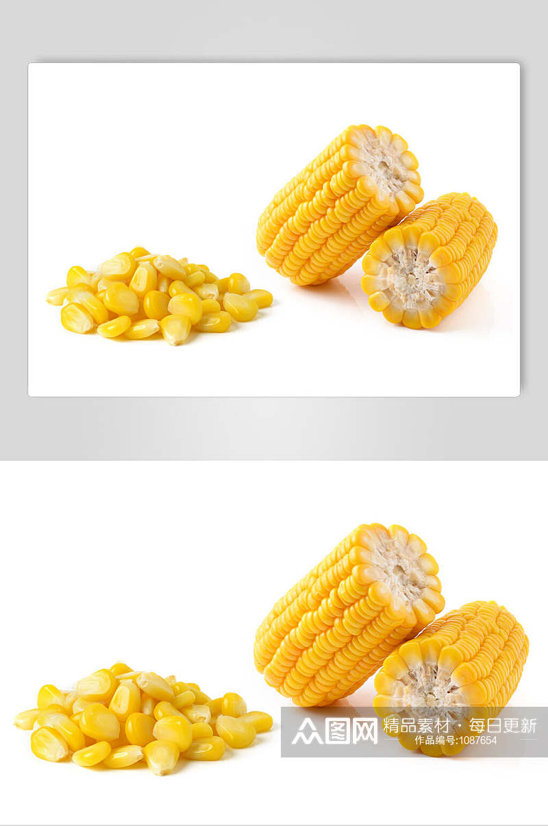玉米高清美食摄影图片素材