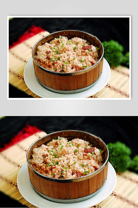 青豆咸肉糯米饭图片-青豆咸肉糯米饭素材下载-众图网