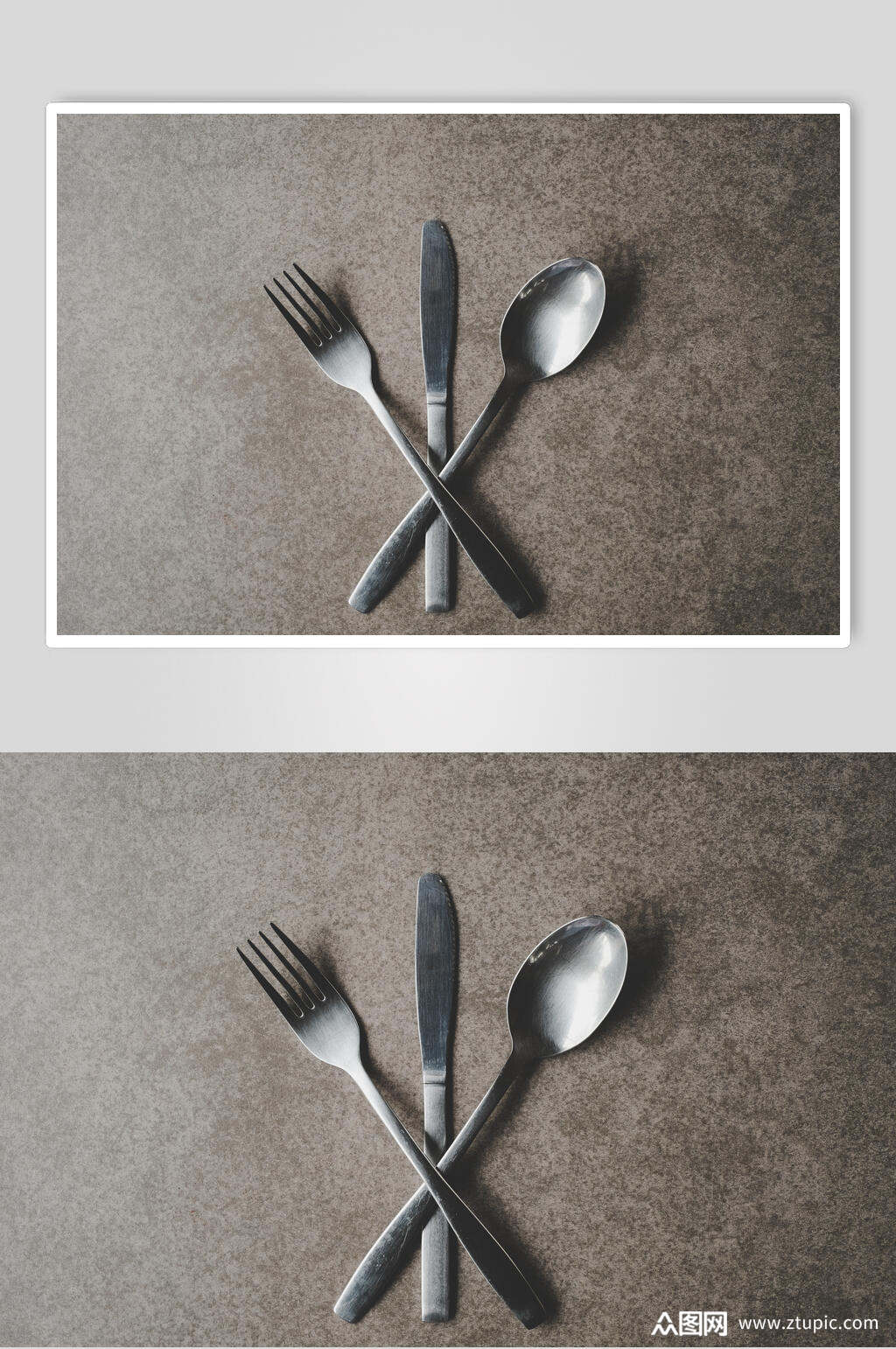 众图网美食图片插画简洁食器叉子