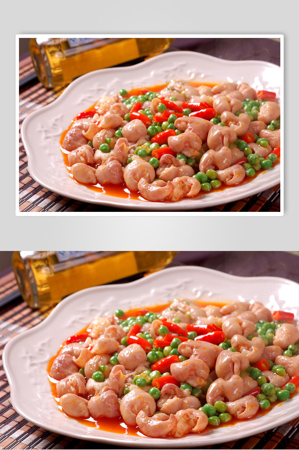 青豆肥肠素材