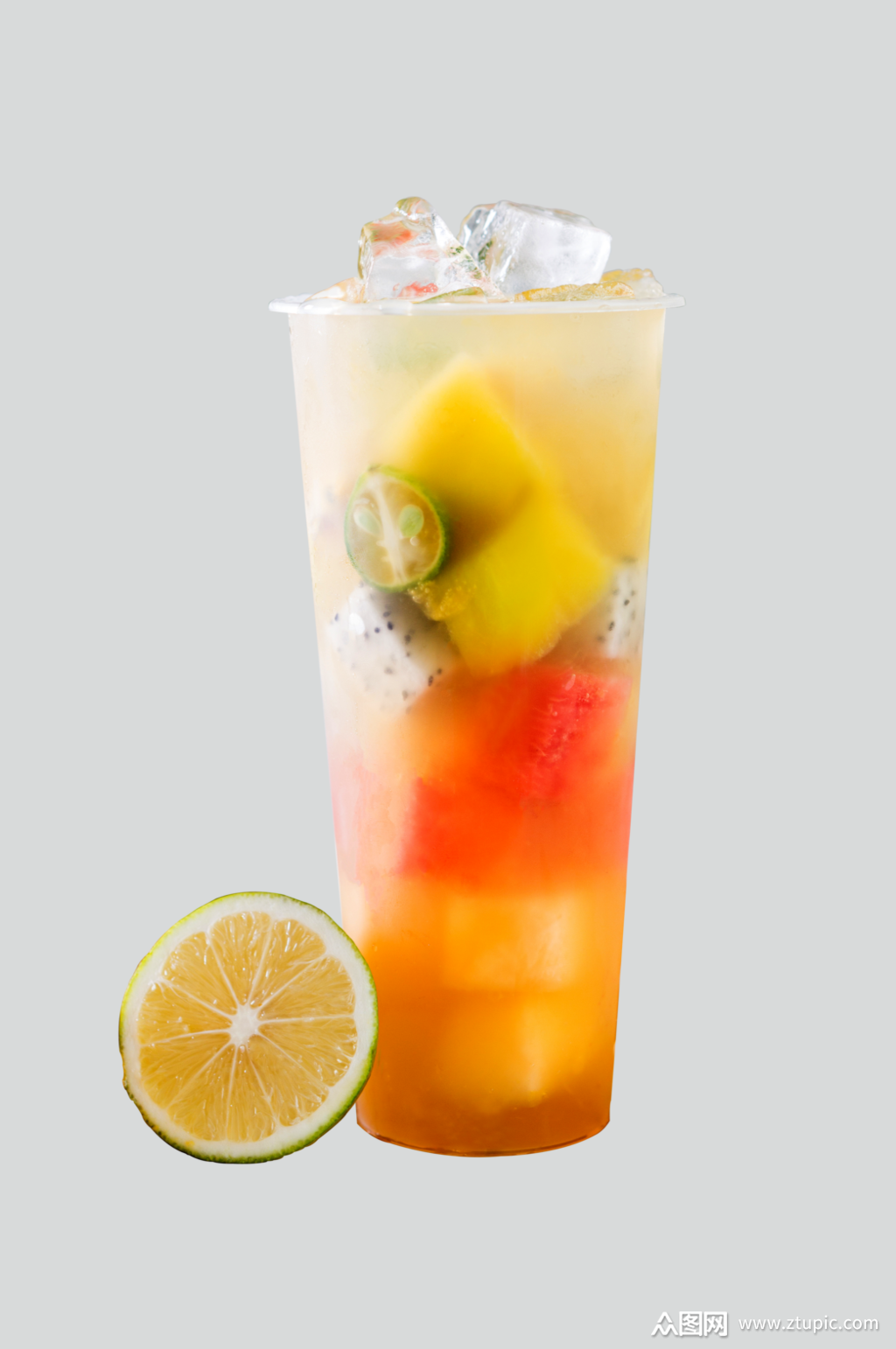 奶茶店奶茶免抠图片水果茶素材