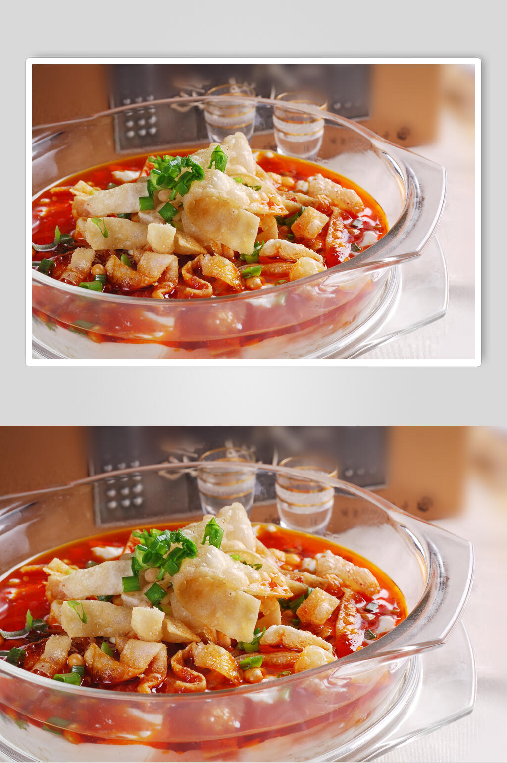 酸辣豆花素材