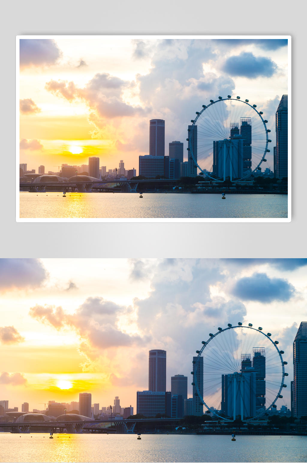 高清城市高楼莫天空图片素材