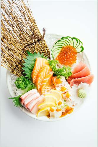 寿司美食日料小吃美味摄影图