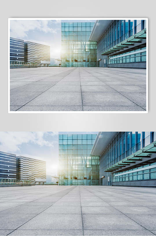 高清底面城市地标建筑高楼图片