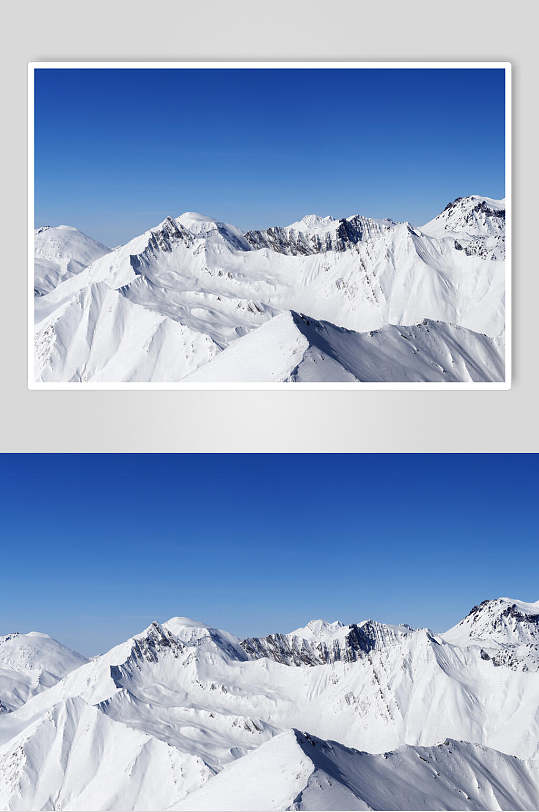 高原雪山图片素材