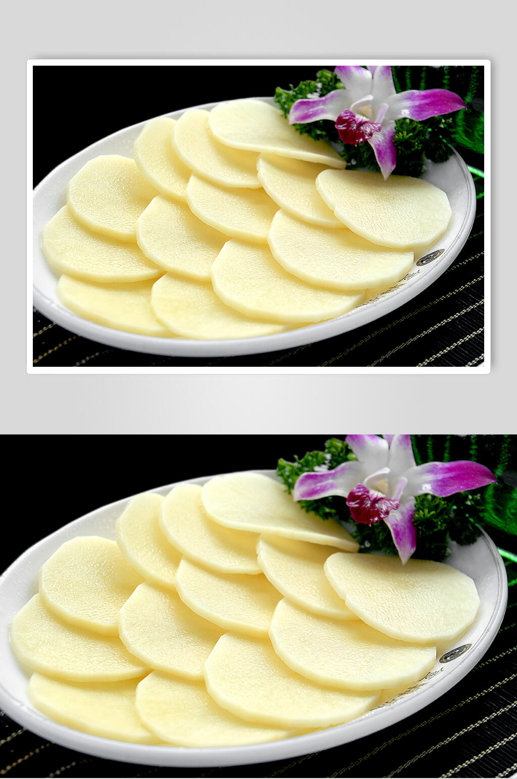 土豆片蔬菜高清图片