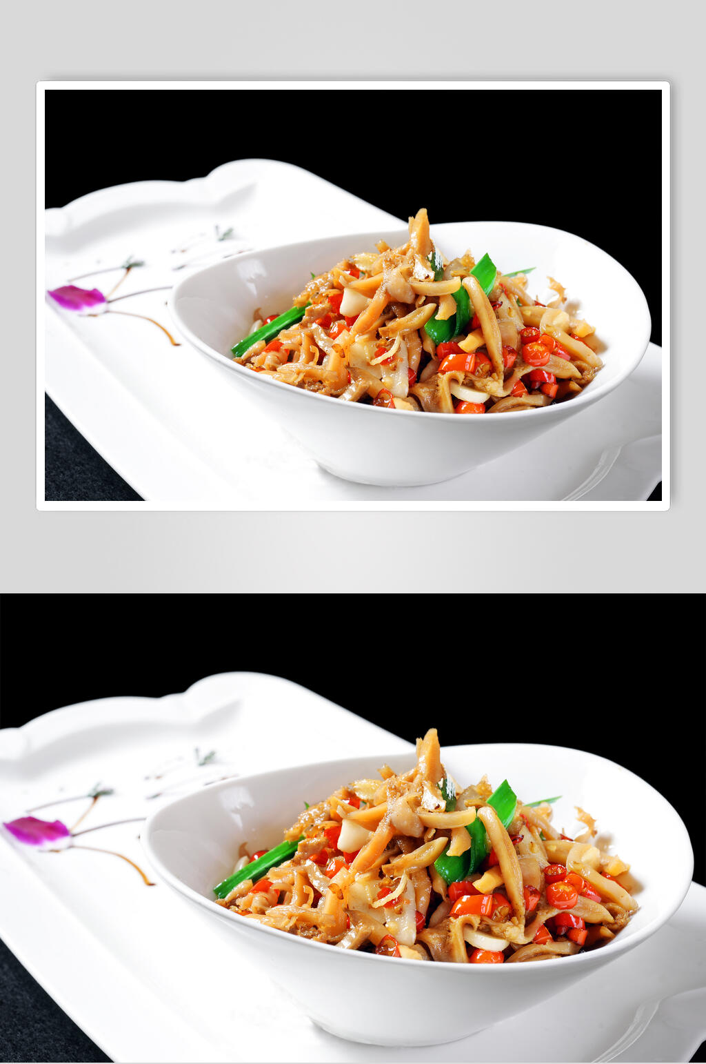 湘味河蚌肉素材