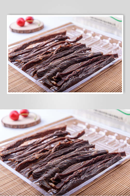 牛肉干美食图片