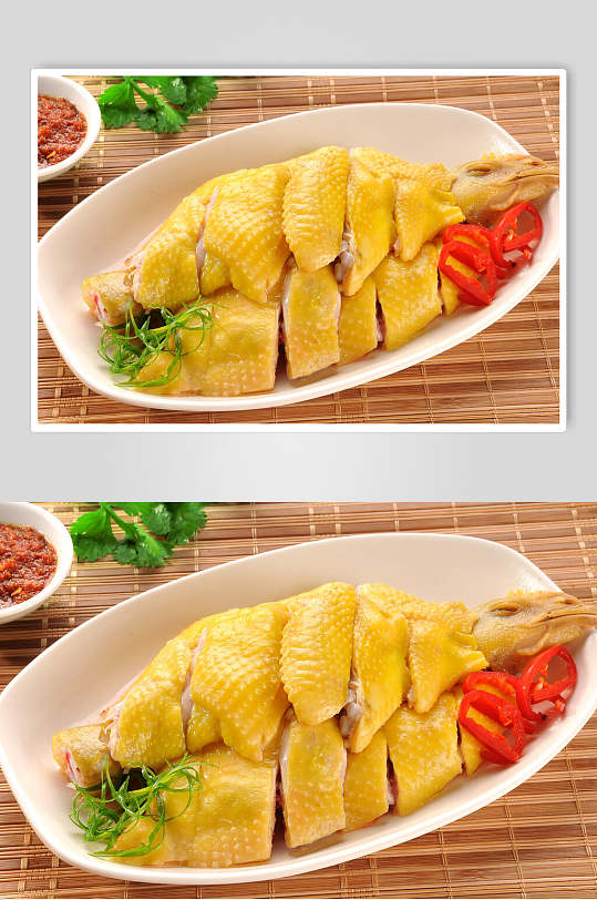 高清美食图片白切鸡