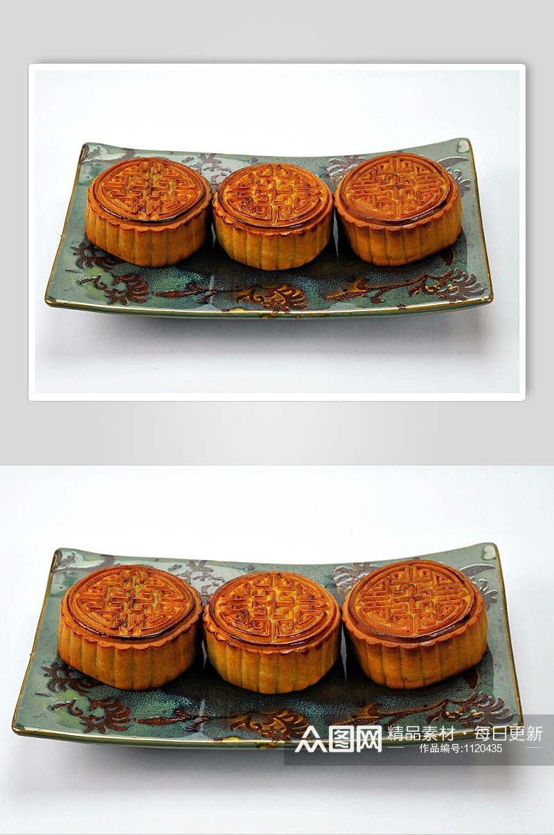 中秋月饼美食摄影图片素材