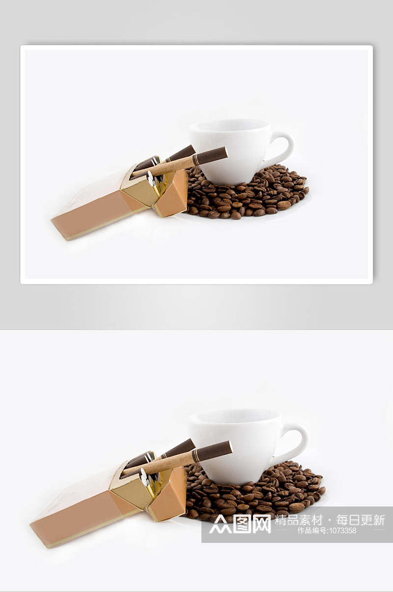 创意高清咖啡豆图片素材